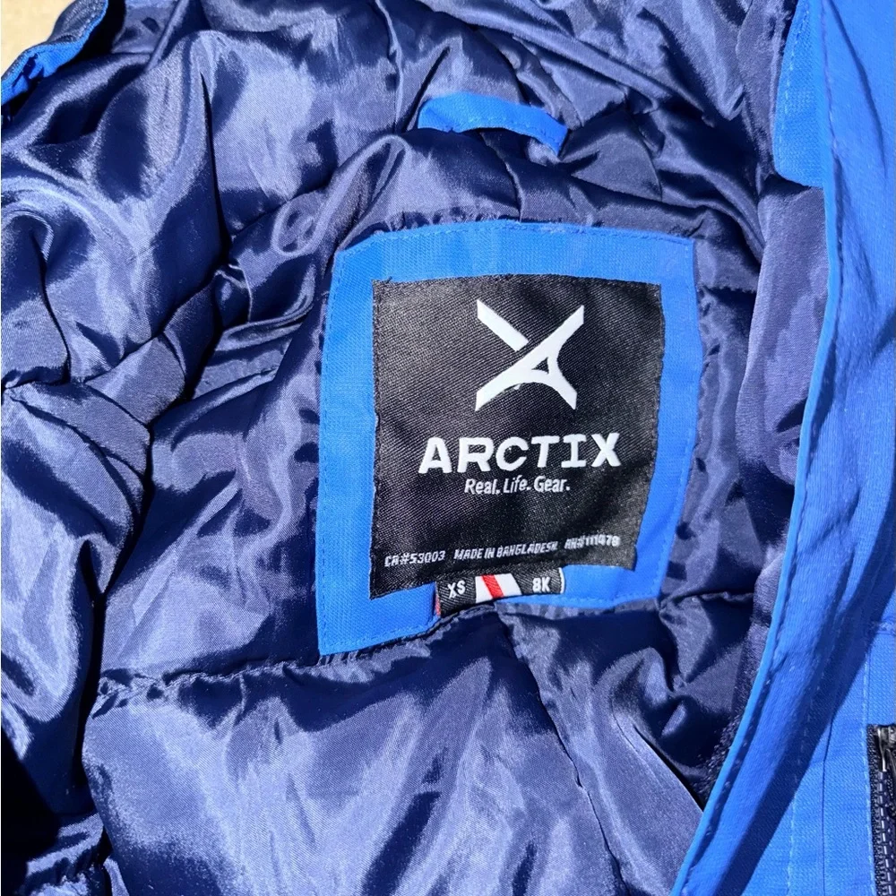 Arctix Blue Insulated Jacket - Picture 4 of 5